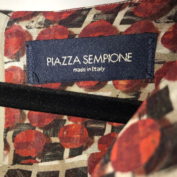 Piazza Sempione Silk Blouse - Picture 6 of 6